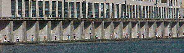 Flussfischen in Porto