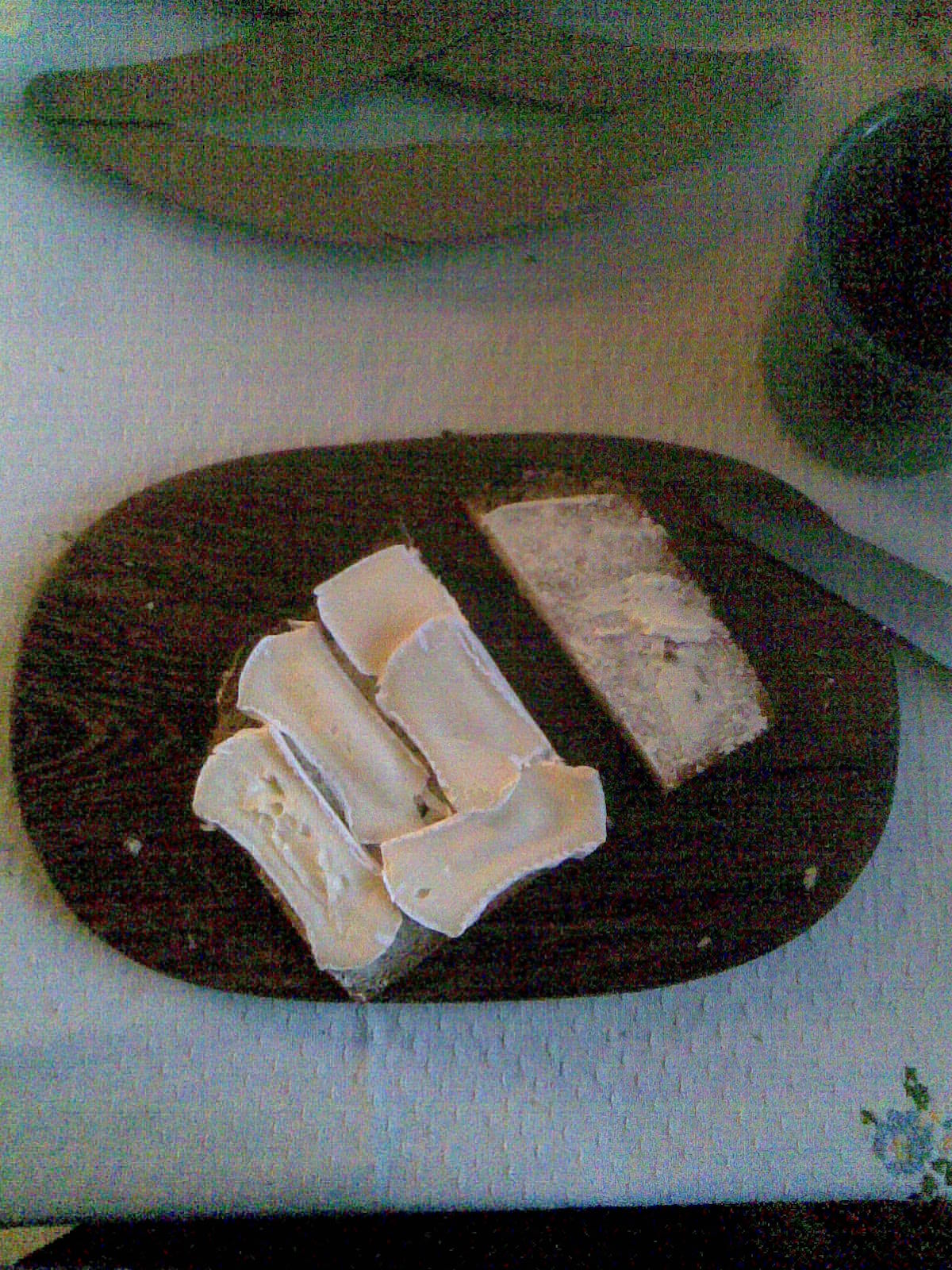 K&auml;se und zum Schlu&szlig; Quittenmarmelade